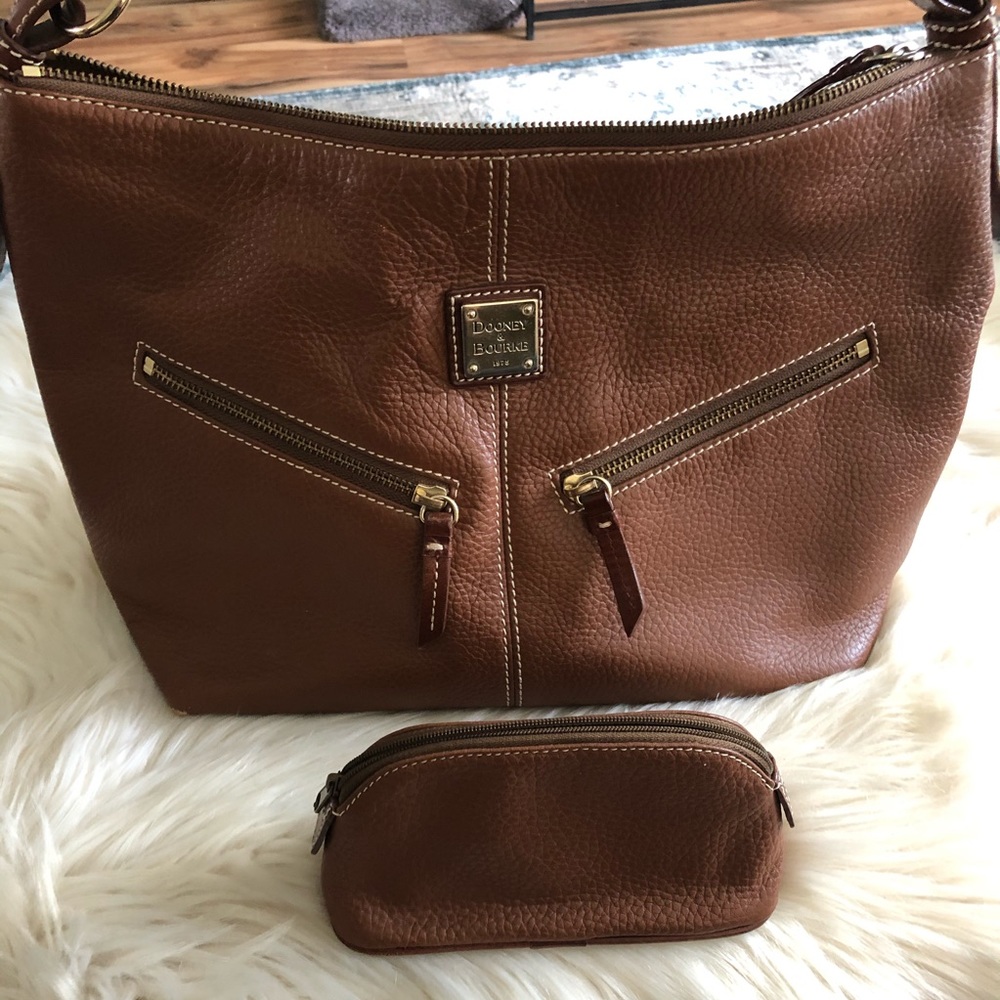Dooney & Bourke Brown Shoulder Bag